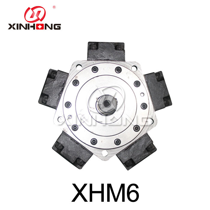 The basic structure of the hydraulic motor